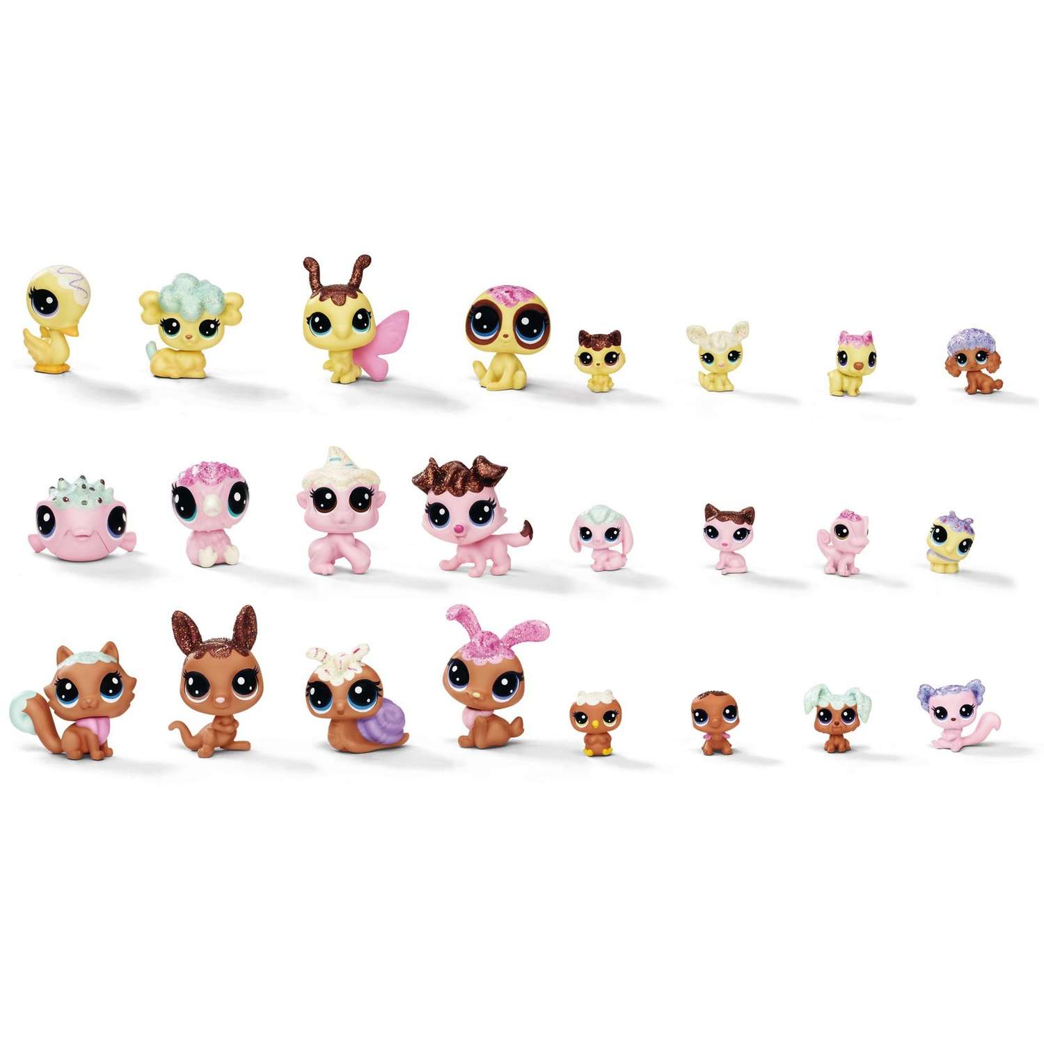 Набор игрушек Littlest Pet Shop 8 зефирных Петов в ассортименте - фото 1