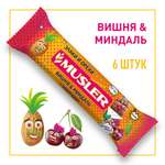 Злаковый батончик MUSLER Вишня-миндаль-шоколад 6шт х 30г