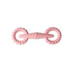 Игрушка для собак Homepet Dental Гантель 16*5.8см Розовая