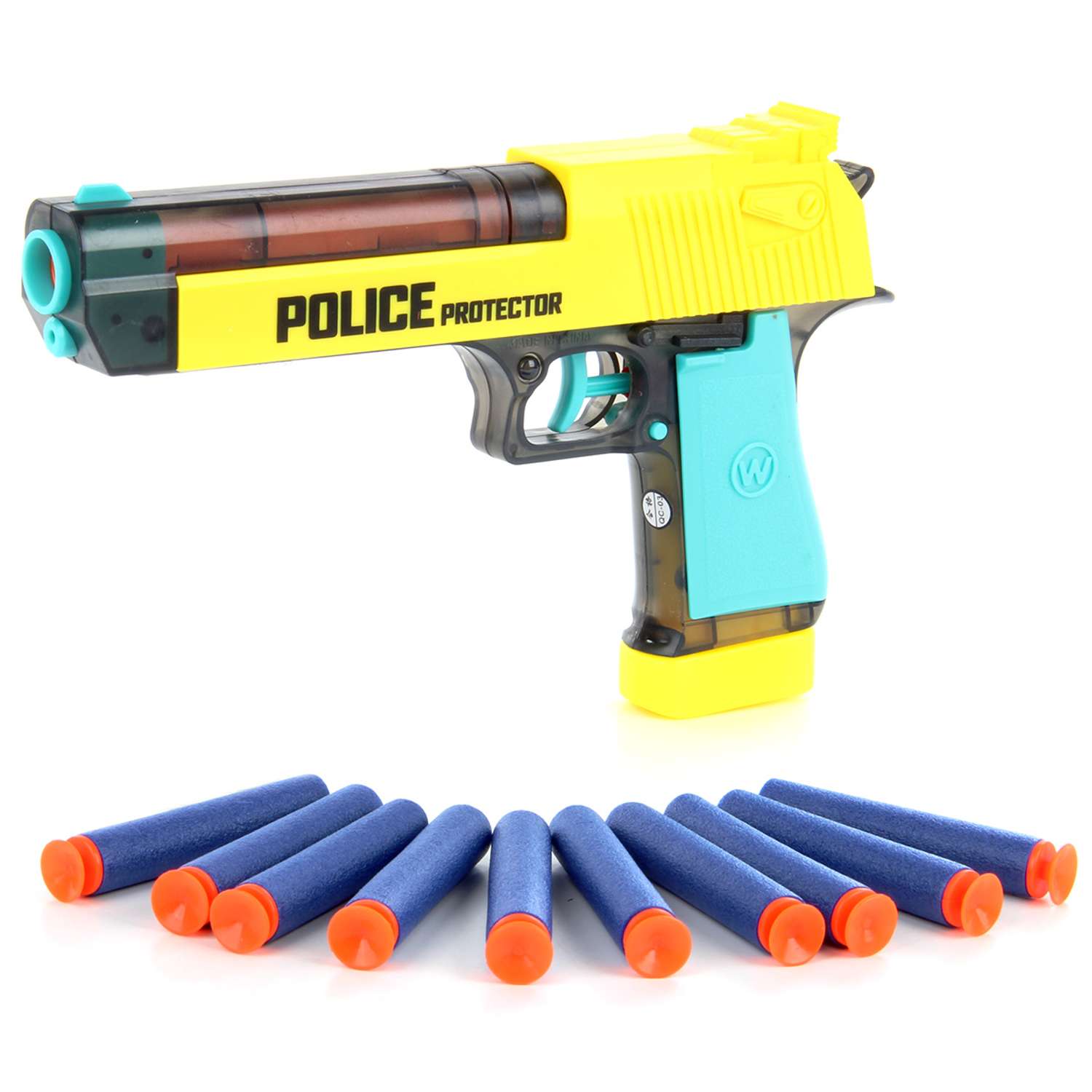 Пистолет Veld Co Полицейский со снарядами-присосками - фото 1