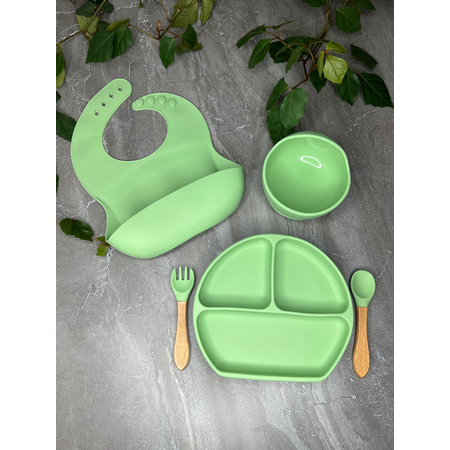 Посуда детская ReliaKool Силиконовый набор детской посуды для кормления