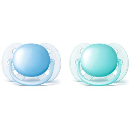 Пустышка Philips Avent ultra soft 0-6 мес 2шт SCF212/20