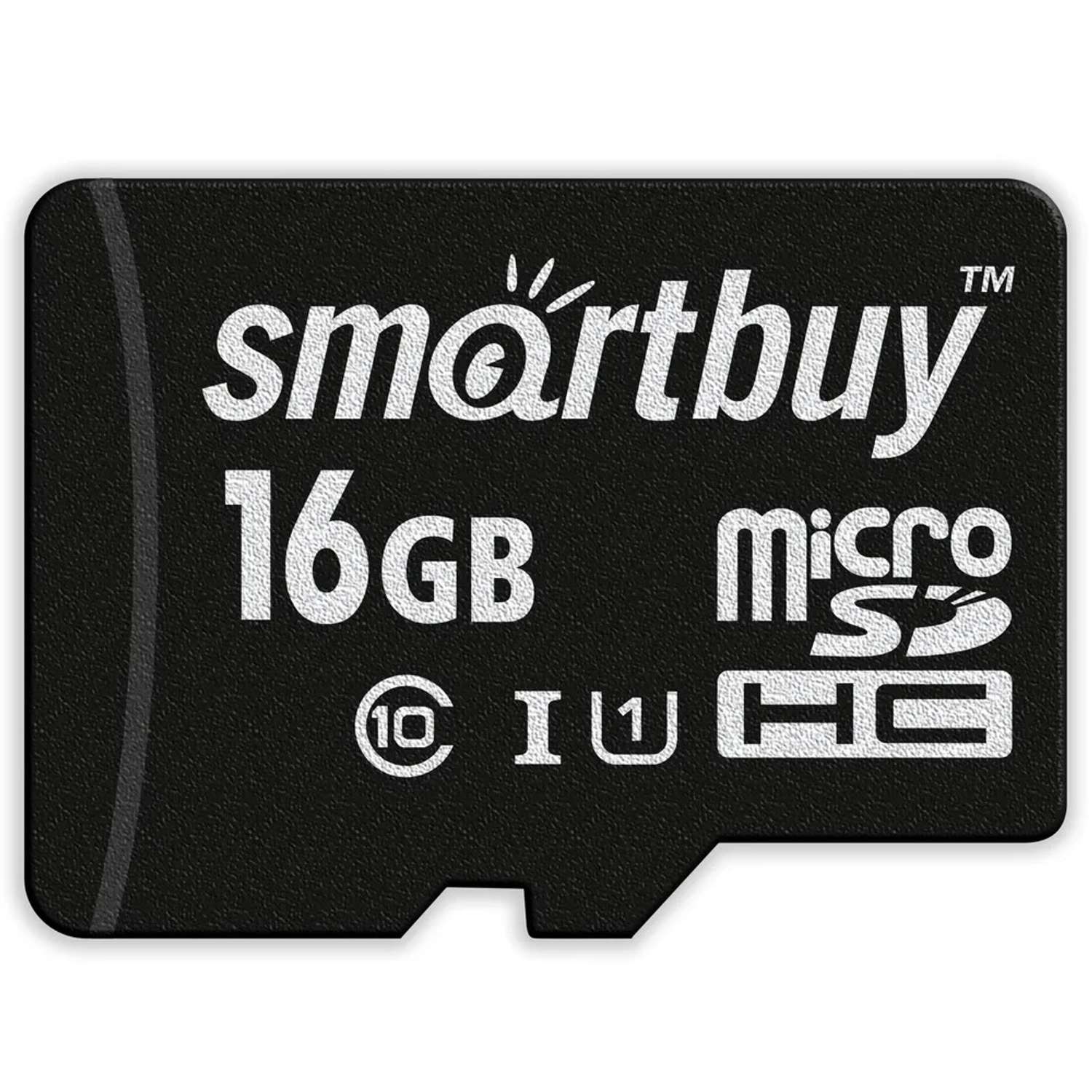 Карта памяти Smartbuy (SB16GBSDCL10-00) MicroSDHC 16GB Сlass10 - фото 1