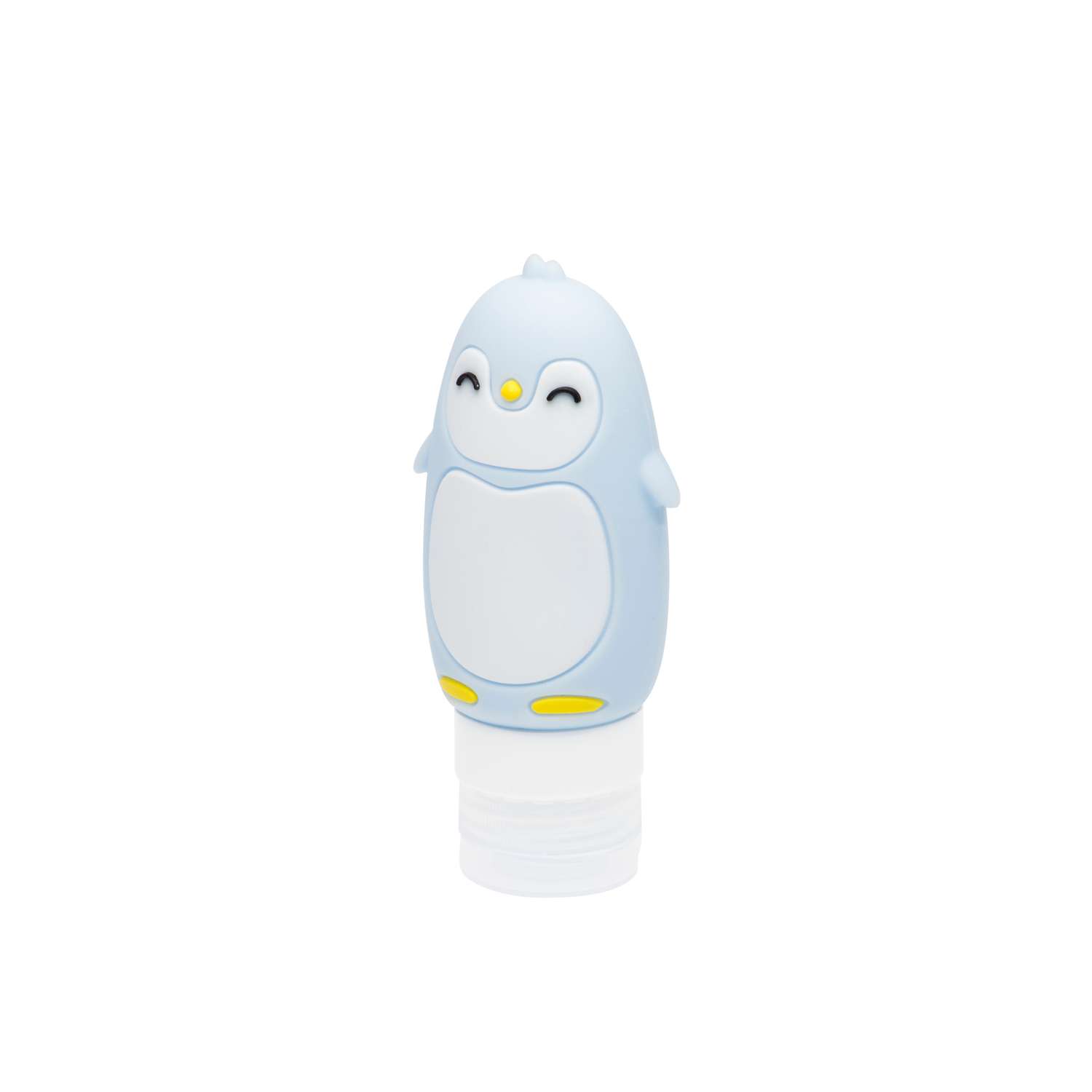 Дорожная баночка Dewal Beauty для путешествий Пингвин цвет голубой 90мл - фото 1