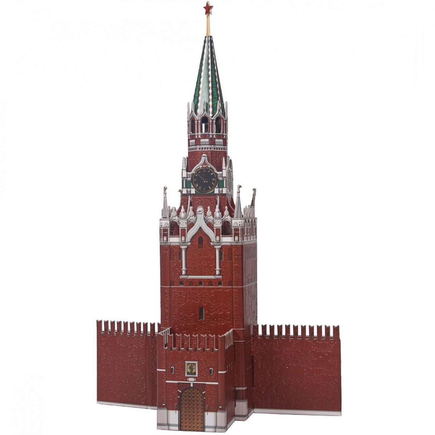 Сборная модель Умная бумага Архитектура Спасская башня 219 219 - фото 2