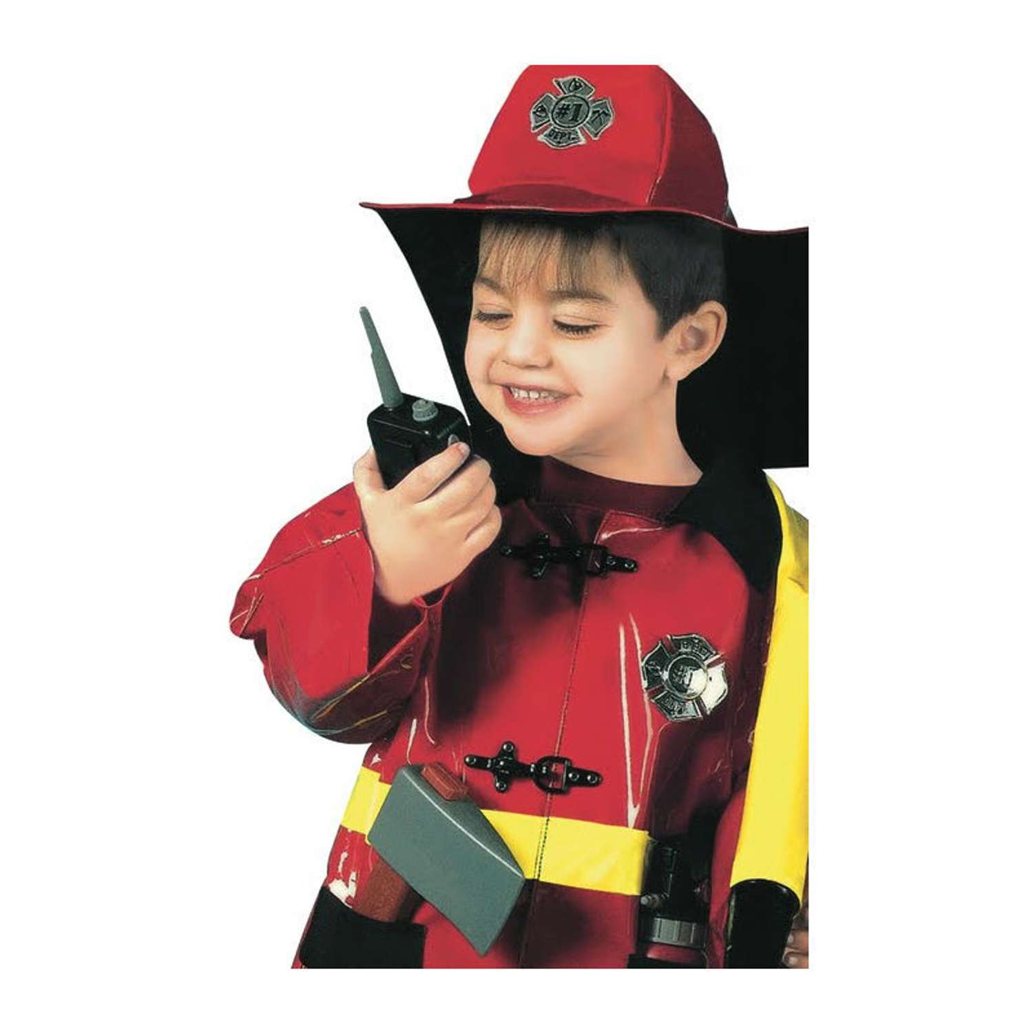 Костюм Город игр Пожарник с аксессуарами 6 предметов - фото 2