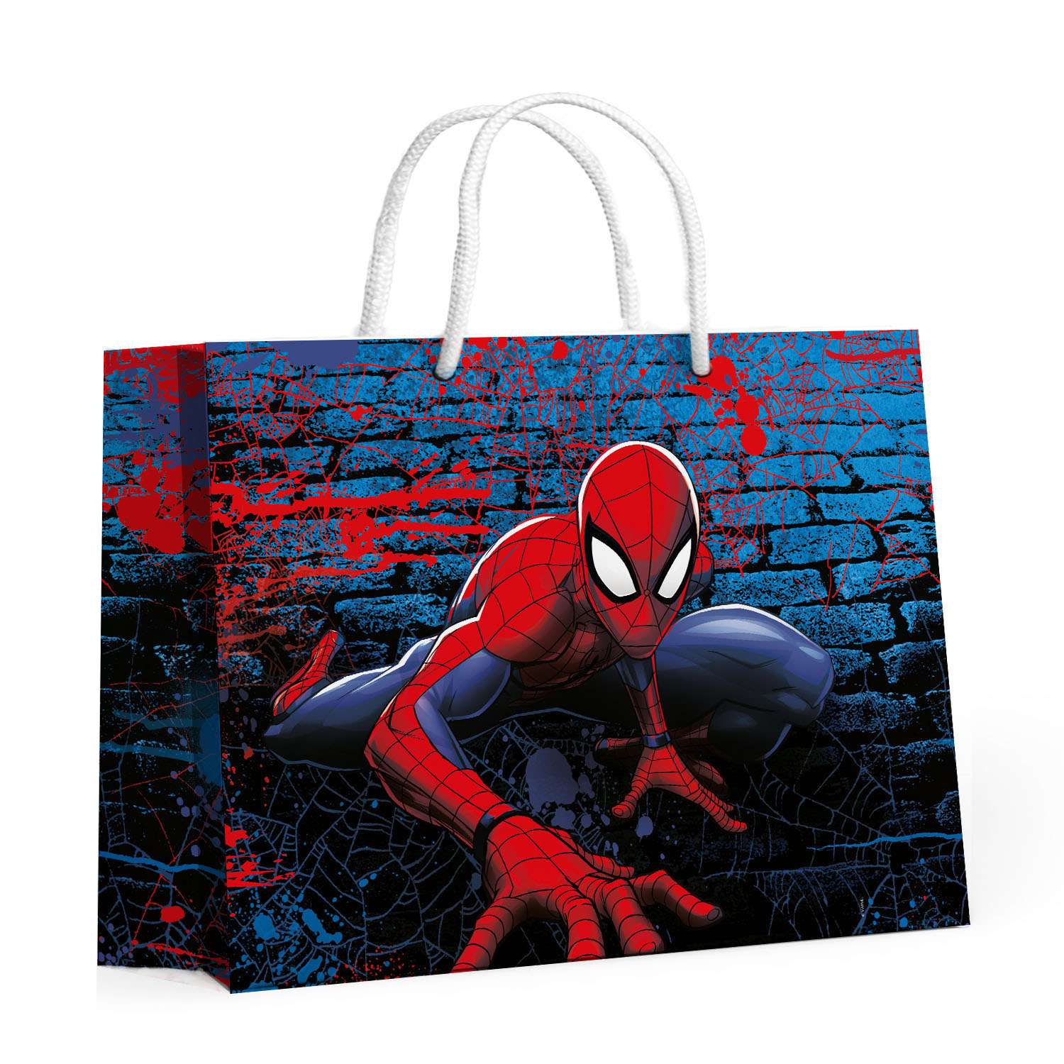 Пакет подарочный ND PLAY Spiderman 40*30*14cм 299875 - фото 2