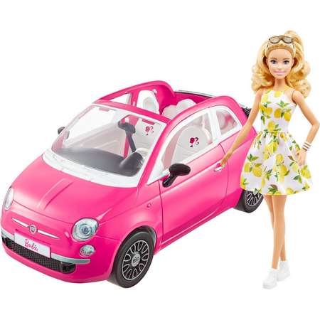 Кукла Barbie и Фиат 500 GXR57