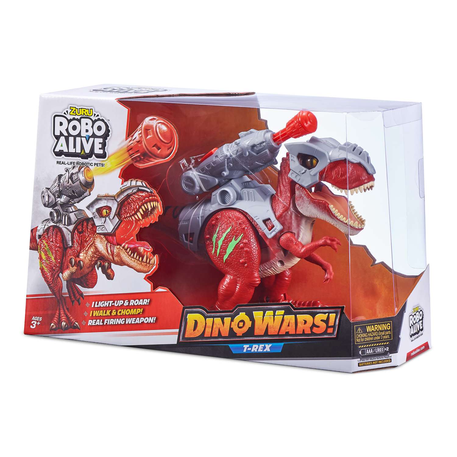 Игрушка ROBO ALIVE Zuru T-Rex 7132 - фото 14