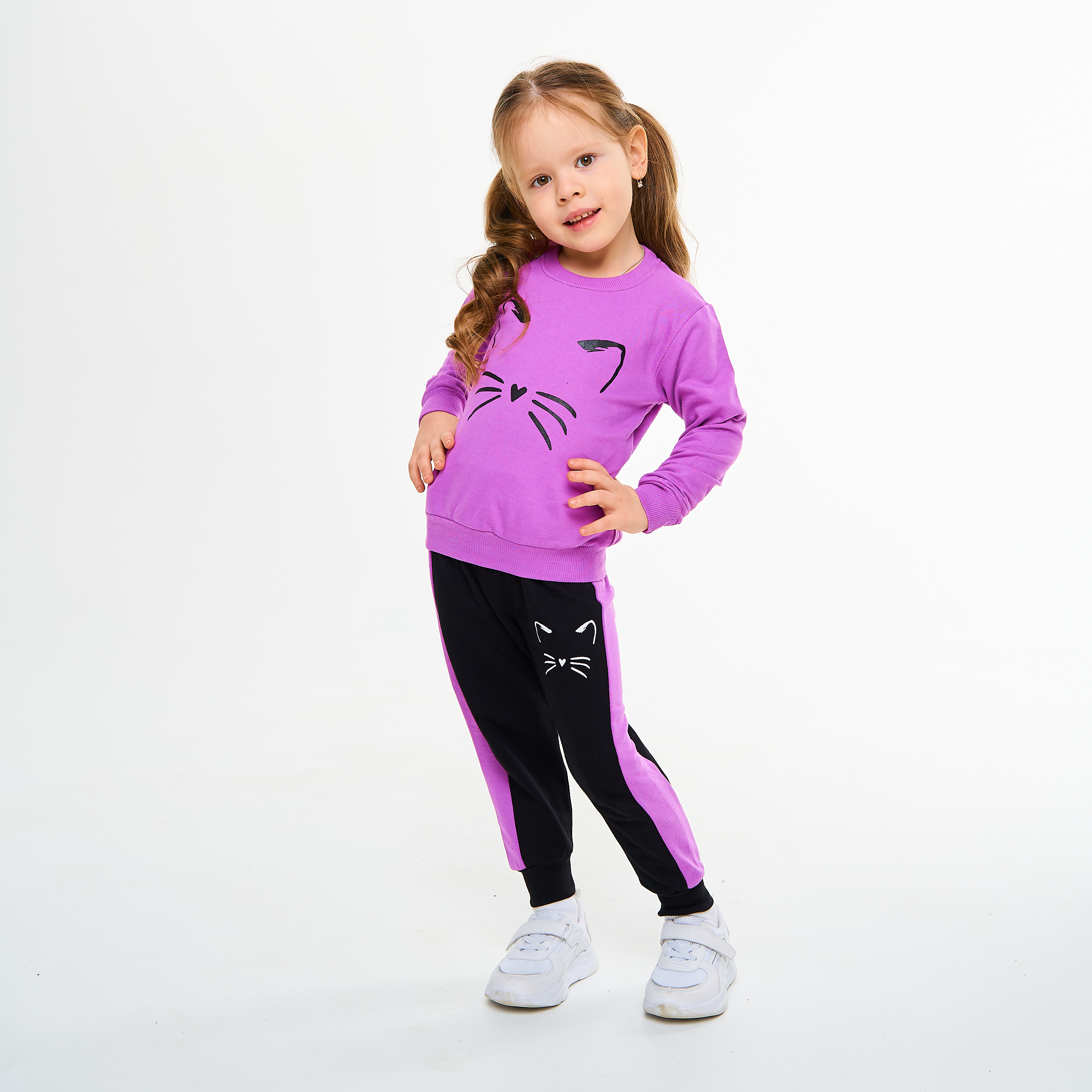 Комплект Mil Art kids 1902201523SUIT-CAT-PURPLE - фото 1