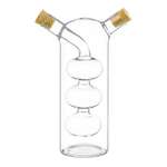 Бутылка Elan Gallery для масла уксуса соевого соуса 2в1 250. 70 мл 11.5х5.8х16.7 см Crystal glass