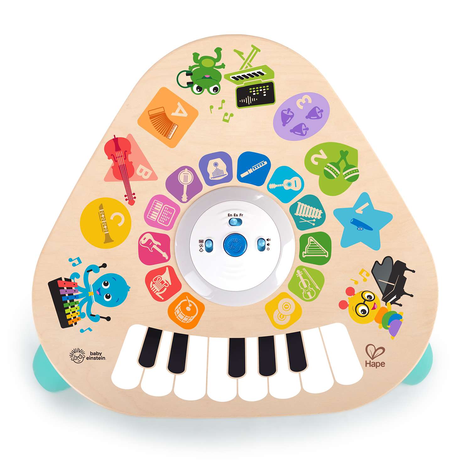 Серия Волшебное прикосновение HAPE Развивающая игрушка для малышей Музыкальный столик сенсорный - фото 12