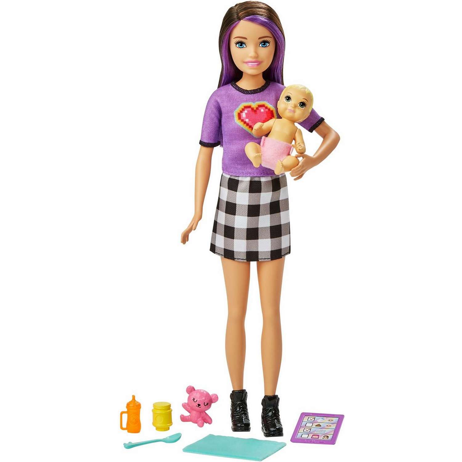 Набор Barbie Няня Скиппер кукла +аксессуары GRP11 GRP11 - фото 1