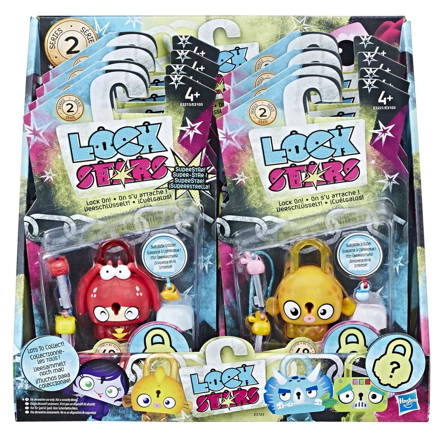 Набор Lock Stars Замочки с секретом в ассортименте E3103EU2 - фото 180