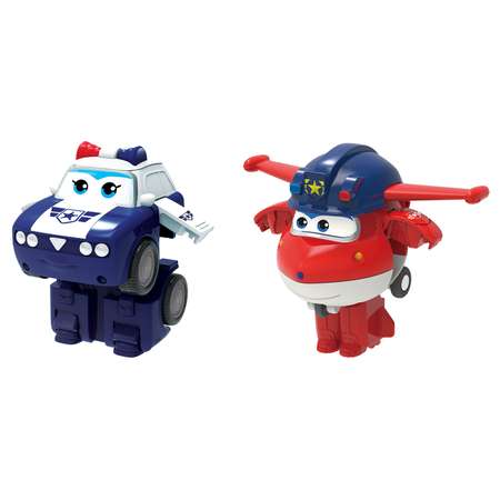 Мини-трансформер 2в1 Super Wings Джетт и Пол EU730002A