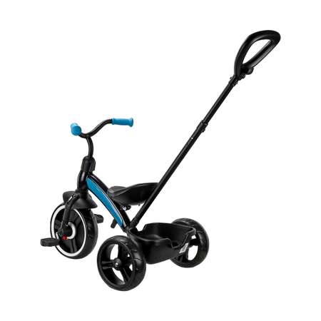 Велосипед трёхколесный Velobibi Elite Plus / С ручкой / Колёса EVA / До 25 кг / Синий