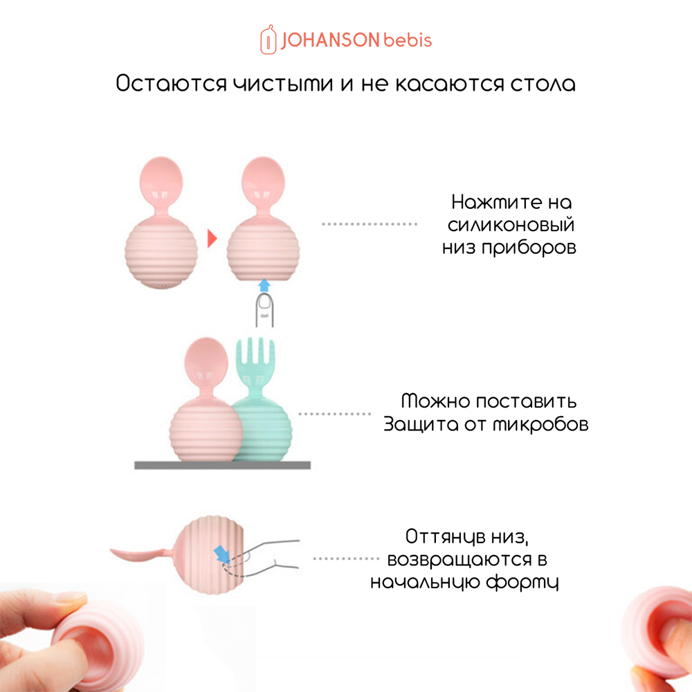 Детские столовые приборы Johanson Bebis SF2 - фото 6