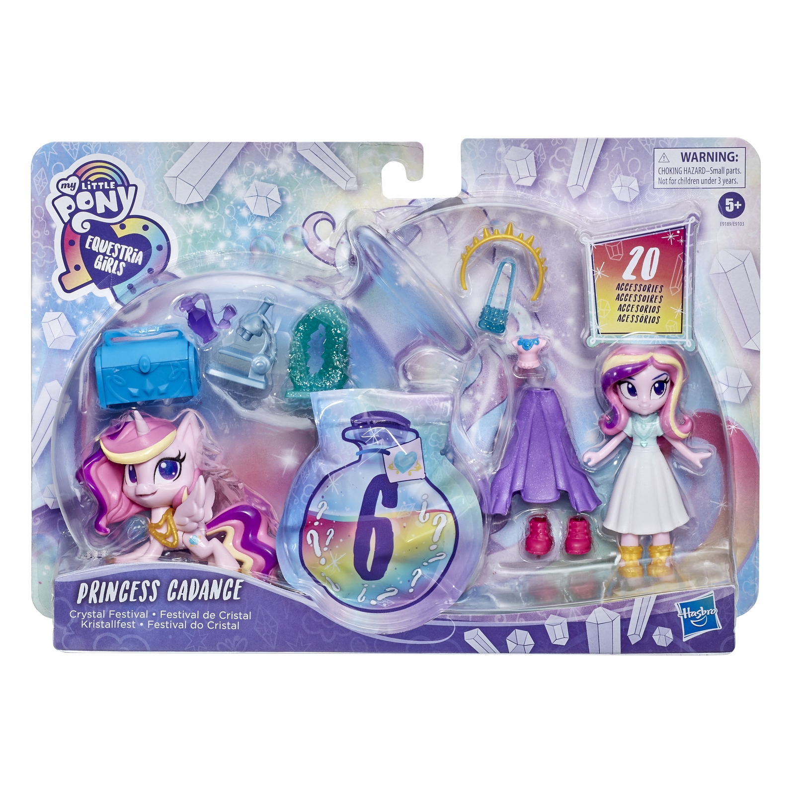 Набор игровой MLP Equestria Girls My Little Pony Пони Волшебное зеркало  Принцесса Каденс E91895X0 купить по цене 1389 ₽ в интернет-магазине Детский  мир