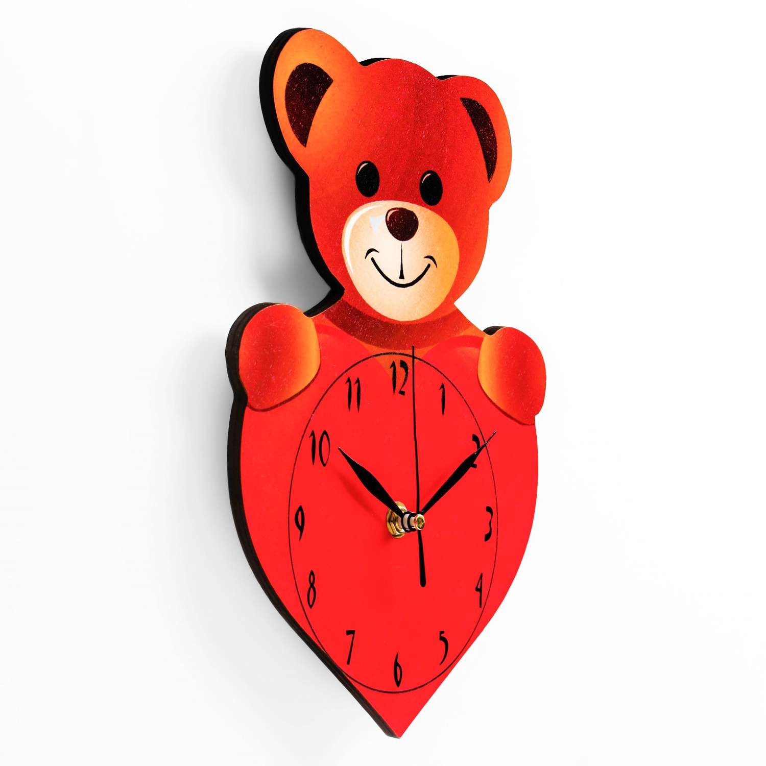 Часы настенные Соломон «Медвежонок с сердечком» 27 х 19 см - фото 5