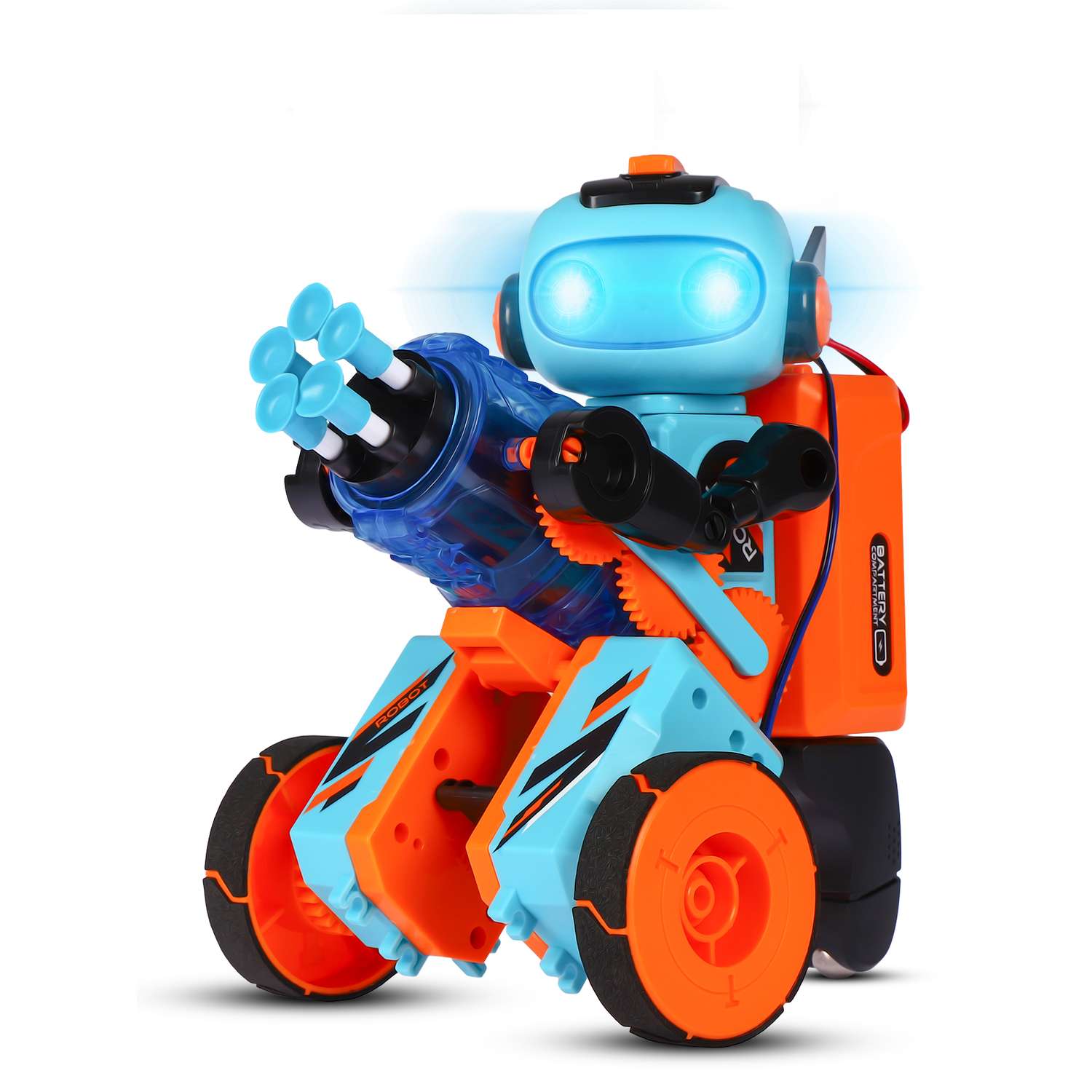 Робот-конструктор Smart Baby с пультом управления 3 в 1 220 деталей - фото 9