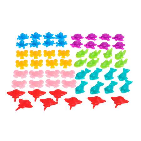Развивающий набор IQ-ZABIAKA «Морские обитатели» задания на карточках маркер