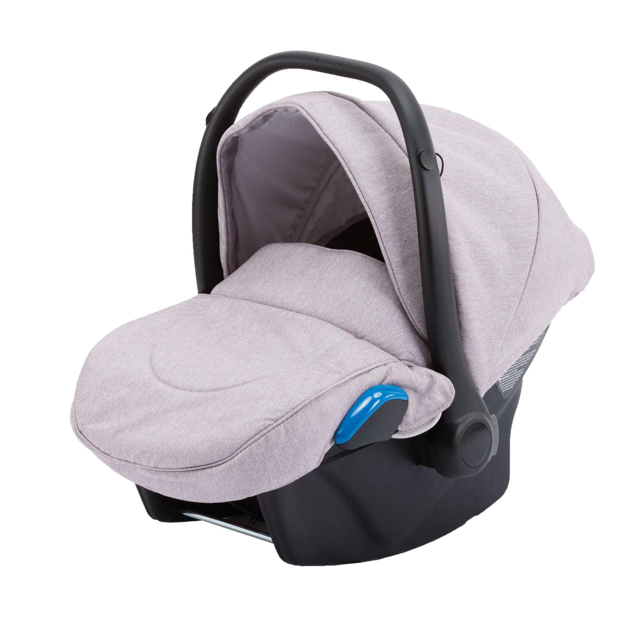 Коляска 3в1 BeBe-mobile Gusto Standart GU19 Серо-розовый-Серо-сиреневый - фото 4