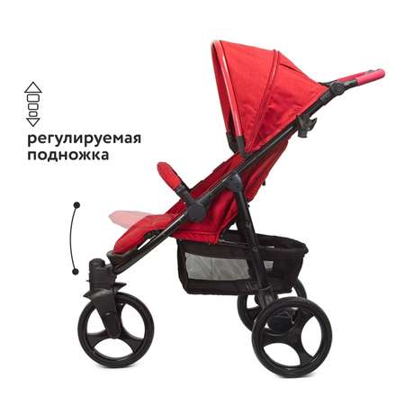 Прогулочная коляска Babyton Trio Red