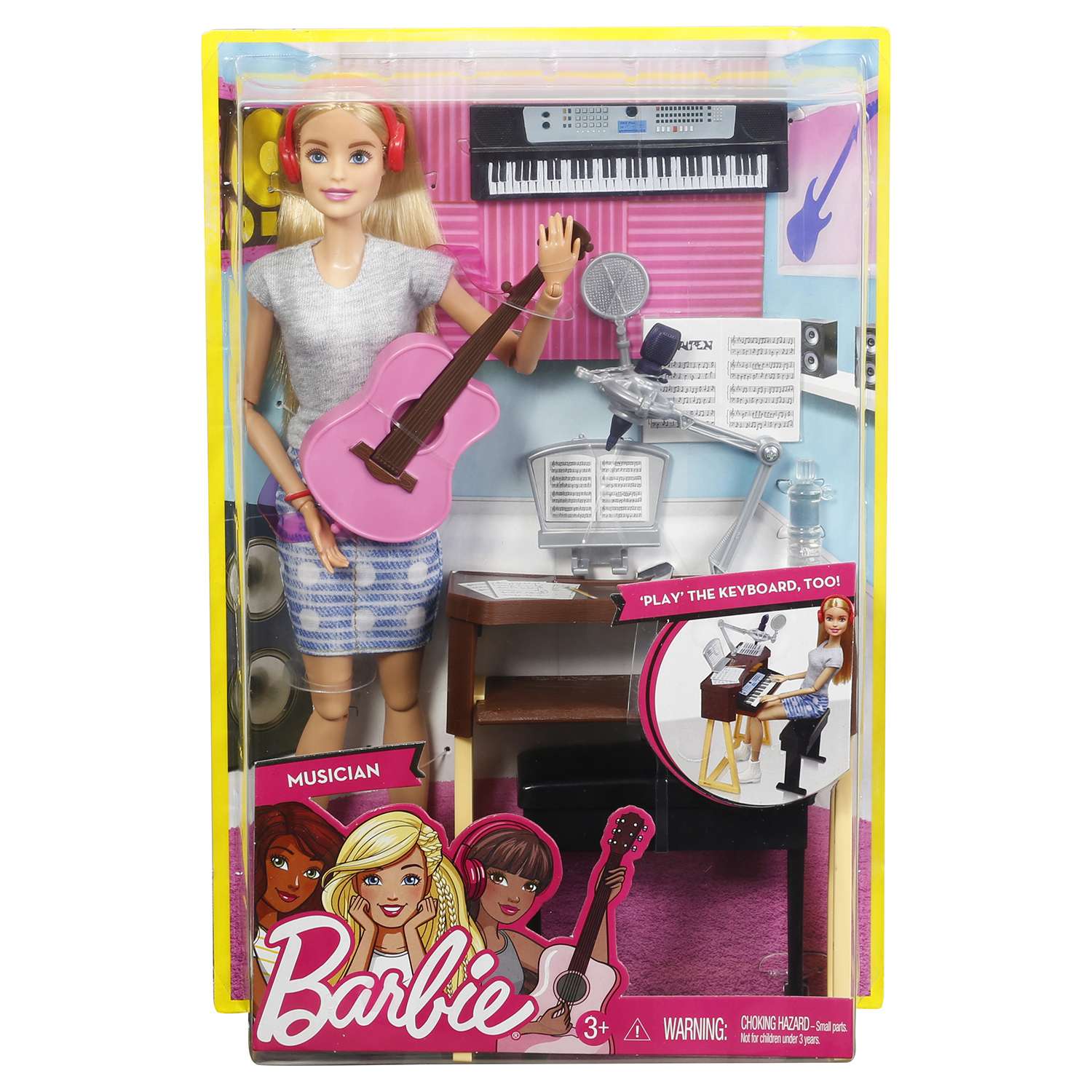 Набор игровой Barbie Музыкант FCP73 FCP73 - фото 2