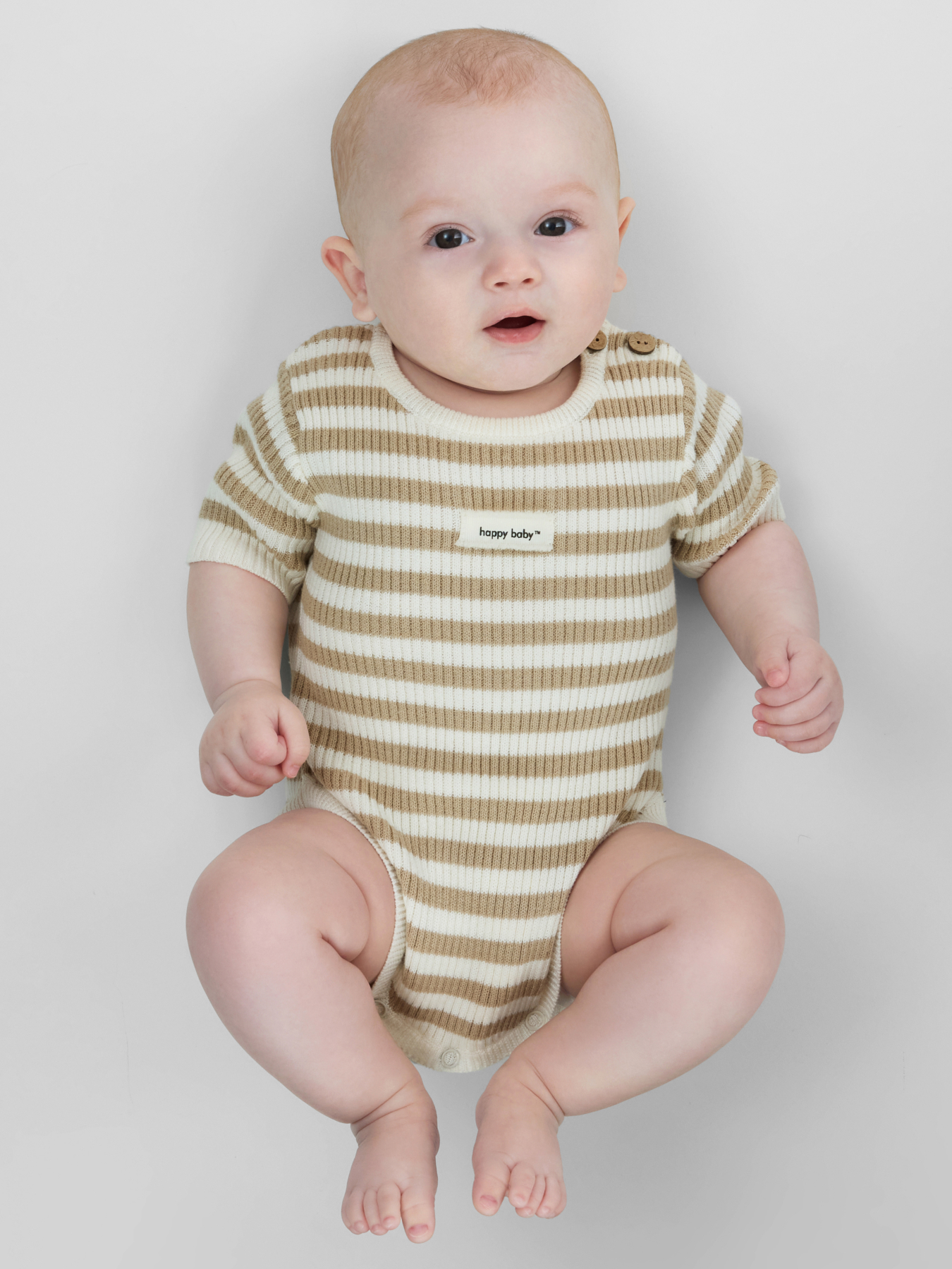 Боди Happy Baby 90142-0_milky-beige - фото 1