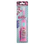 Электрическая зубная щётка Крошка Я L.O.L. Surprise вибрационная. от 3 х лет розовая