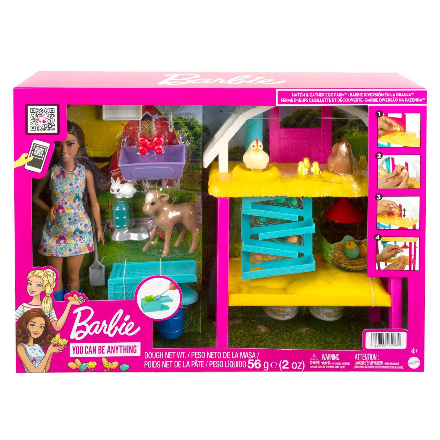 Набор игровой Barbie Веселая ферма HGY88 - фото 6