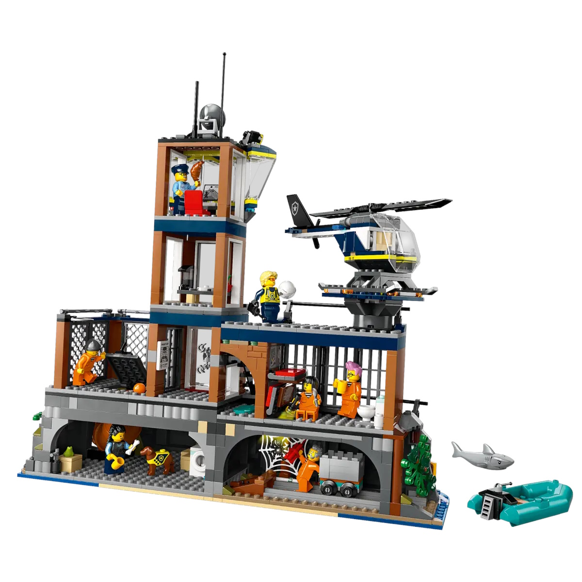 Конструктор LEGO City Остров полицейской тюрьмы 60419 - фото 3