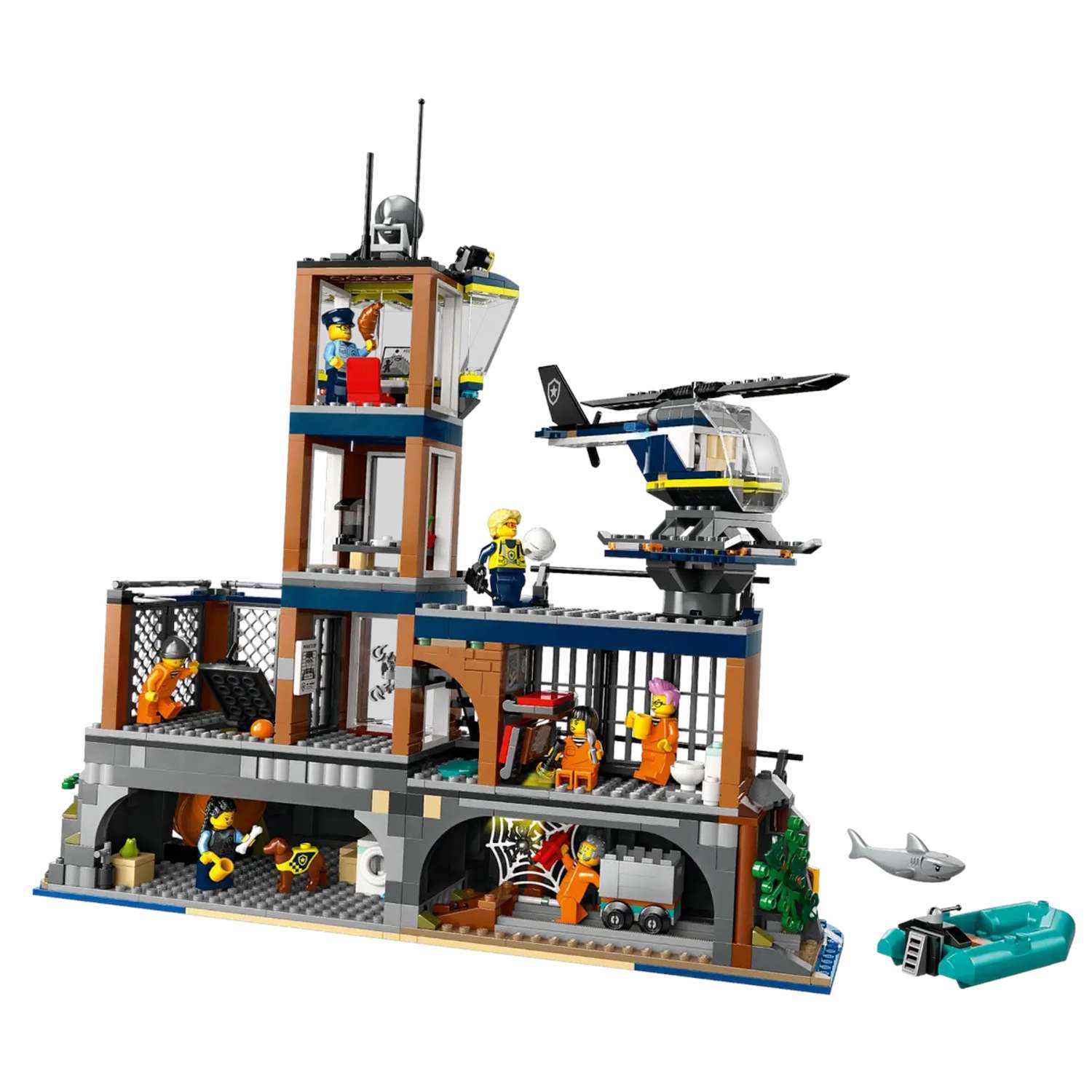 Конструктор LEGO City Остров полицейской тюрьмы 60419 - фото 3