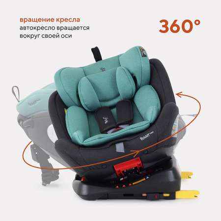 Автокресло Rant Basic Twist isofix Mint группа 0+-1-2-3 0-36 кг