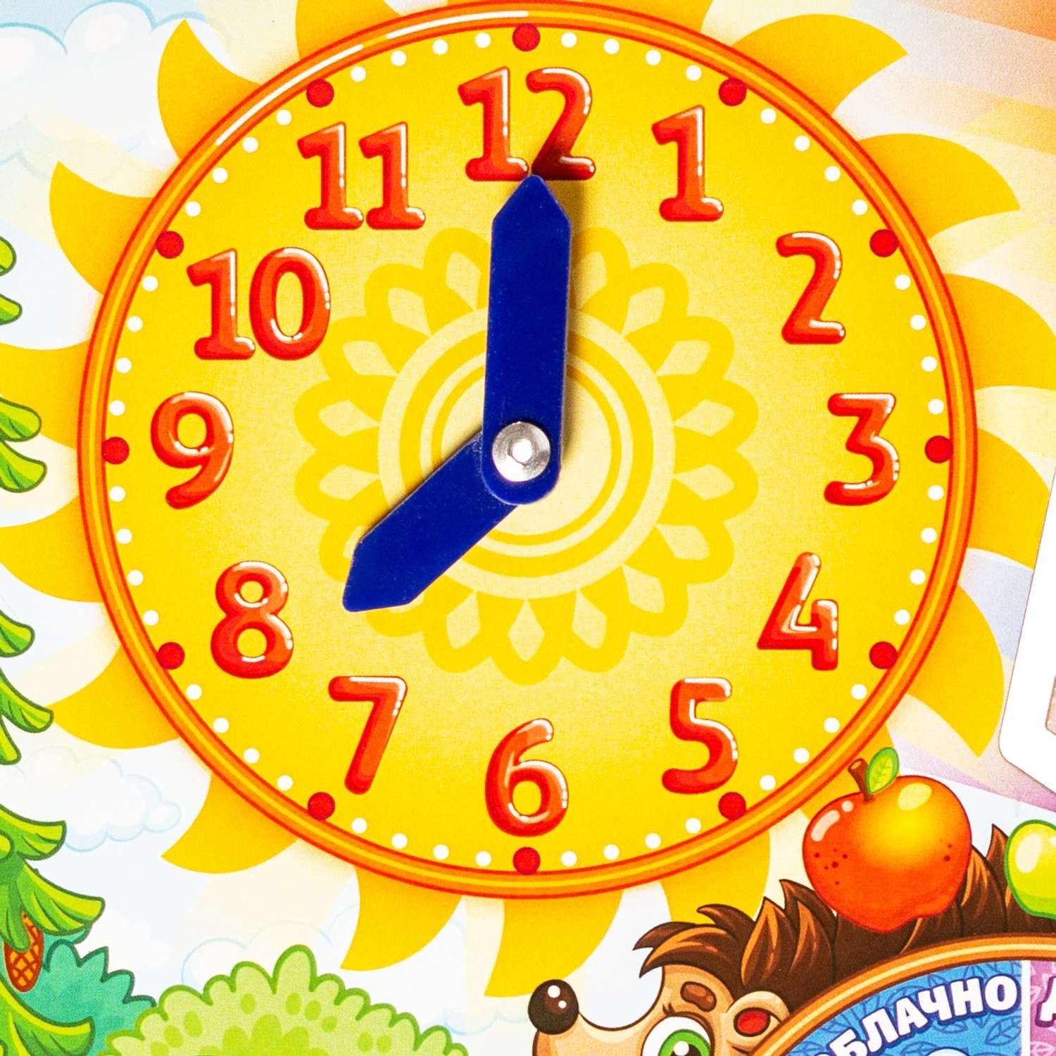 Обучающие часы-календарь WOODLANDTOYS Лесная сказка - фото 2