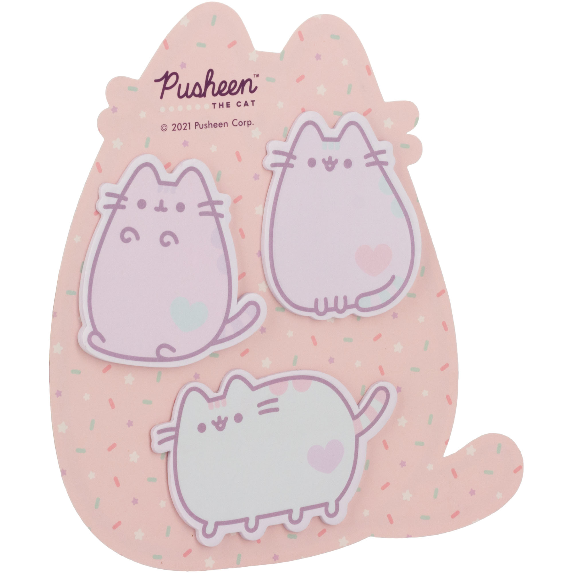 Набор стикеров для записей Pusheen 3шт по 20л PUIS-UA1-SSN3 - фото 3