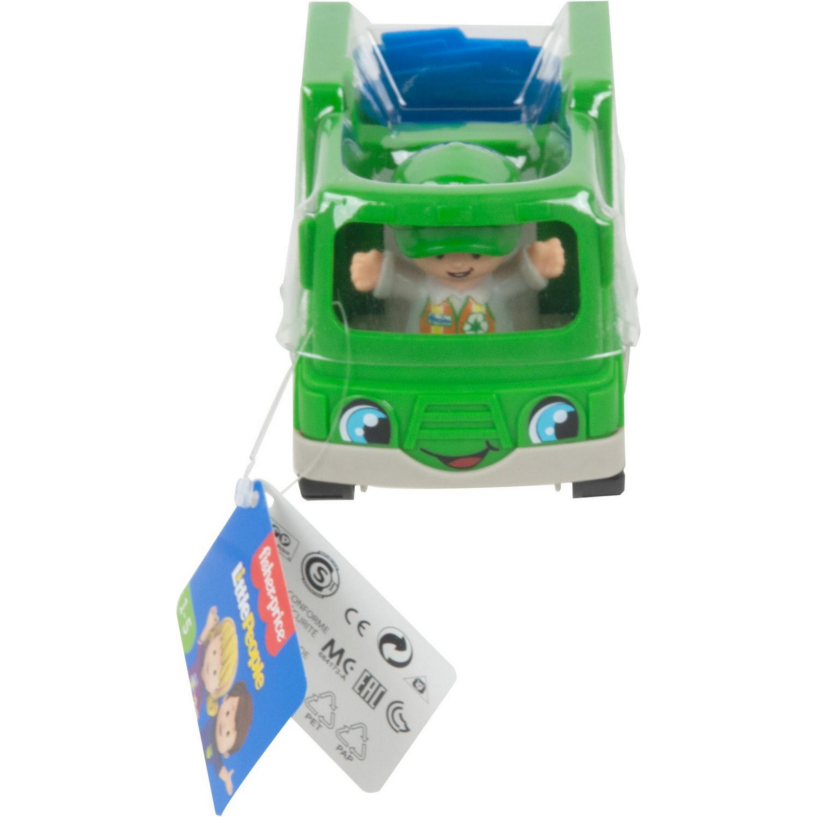 Игрушка Fisher Price Мусоровоз с фигуркой GMJ17 - фото 2