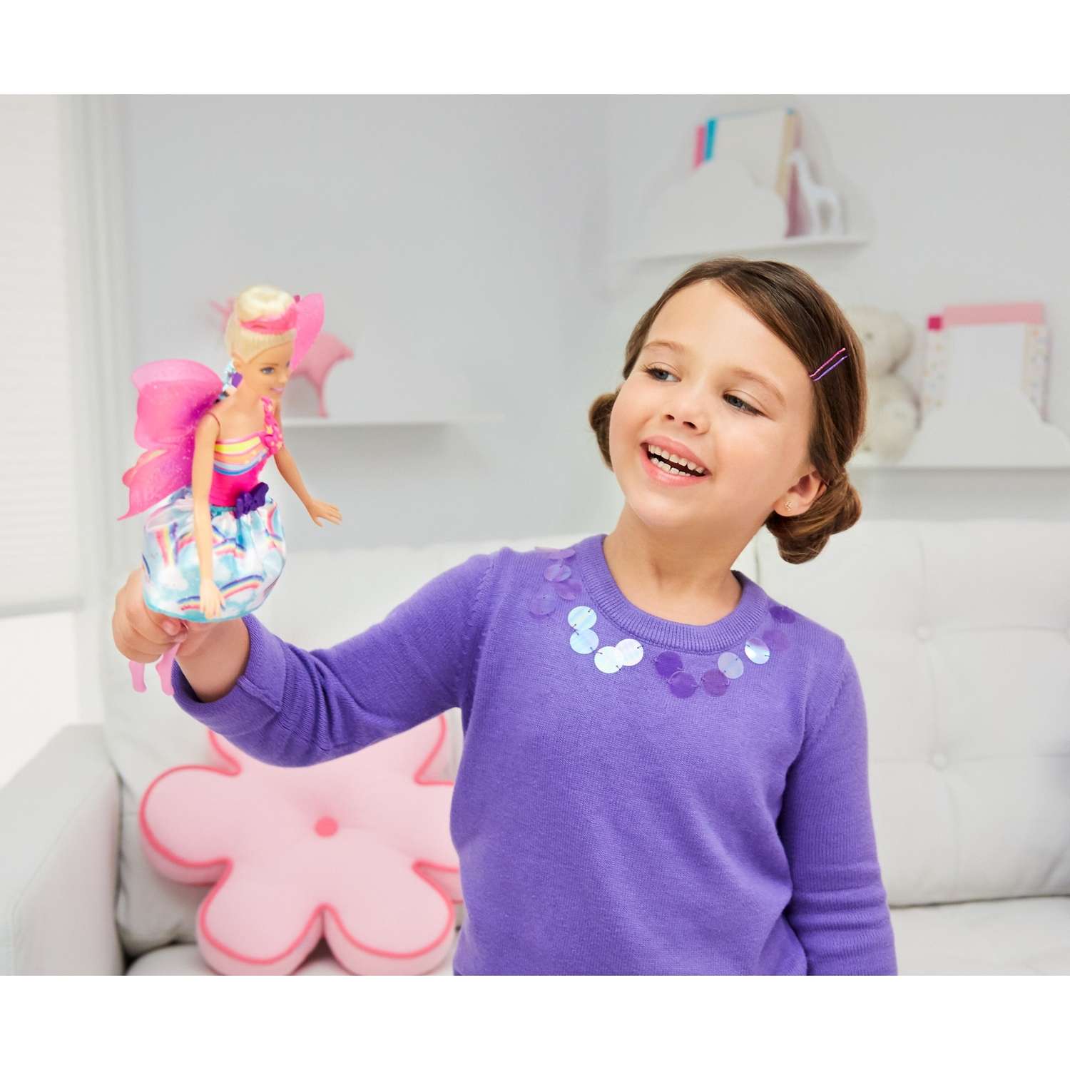 Кукла Barbie Фея с летающими крыльями FRB08 FRB08 - фото 13