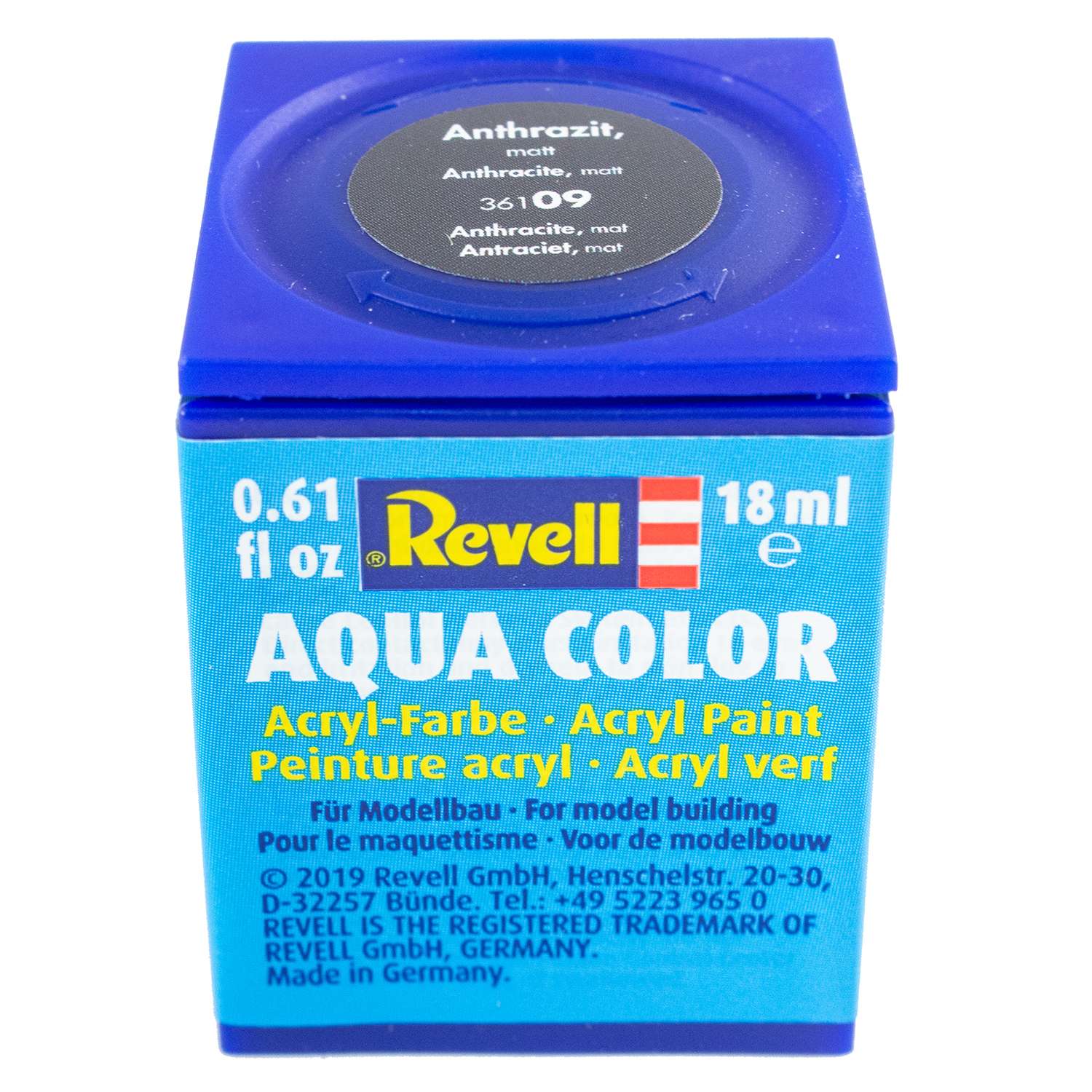 Аква-краска Revell антрацит матовая 36109 - фото 1