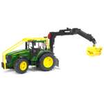 Трактор Bruder JohnDeere 7930 лесной 03-053