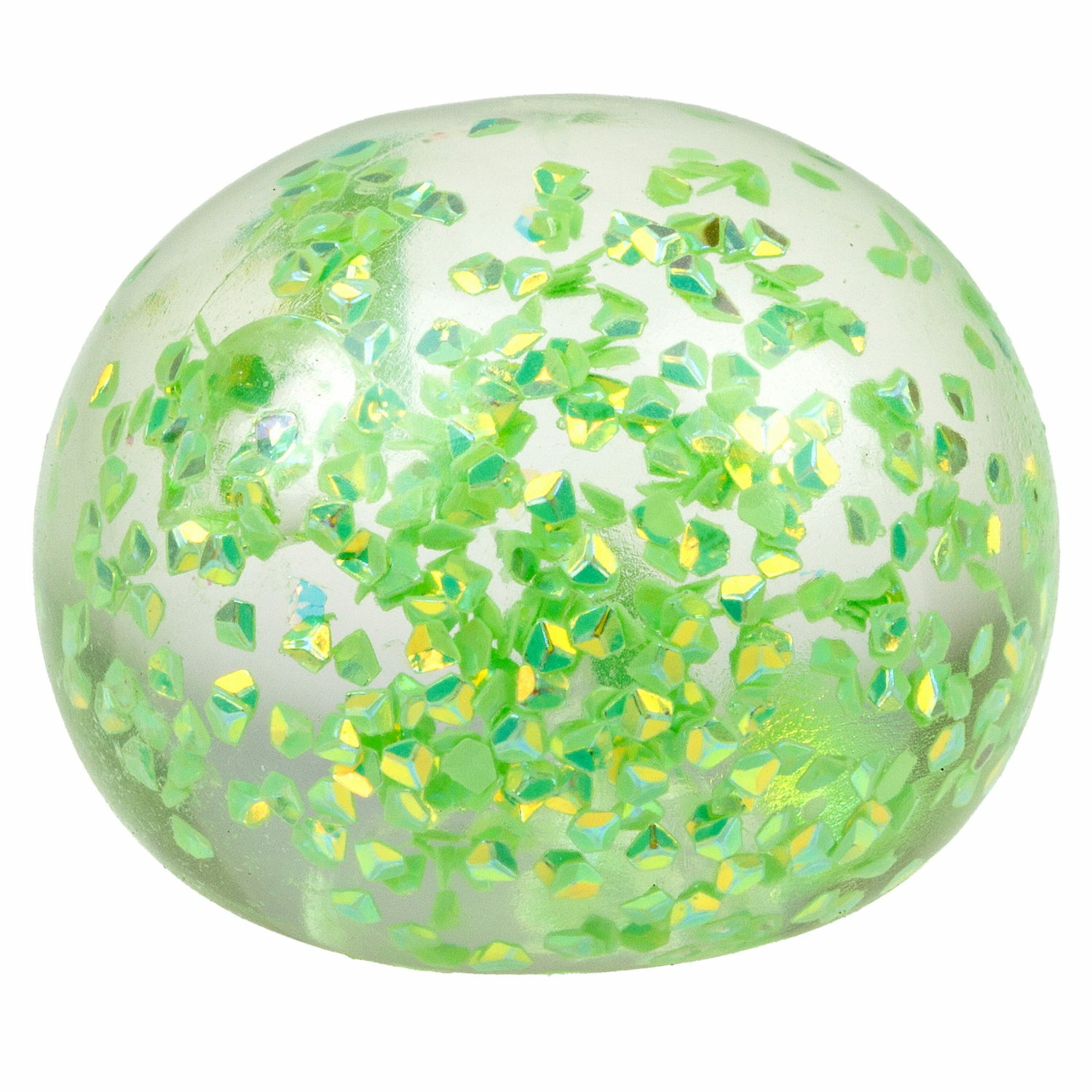 Игрушка-антистресс Крутой замес Супергель шар бриллиант зелёный - фото 2