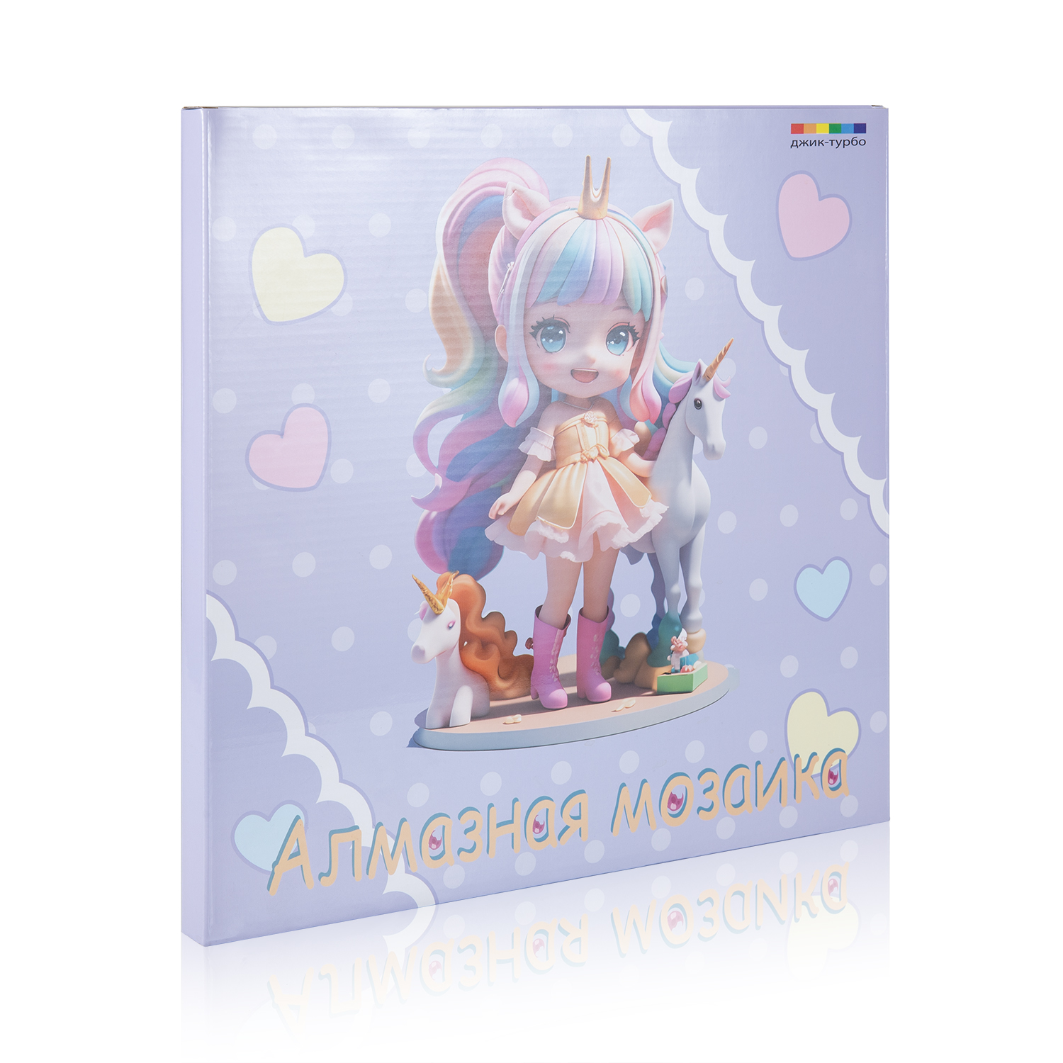 Алмазная мозаика детская Джик-Турбо Принцесса DBeads-Princess - фото 5