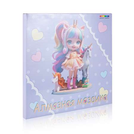 Алмазная мозаика детская Джик-Турбо Принцесса DBeads-Princess