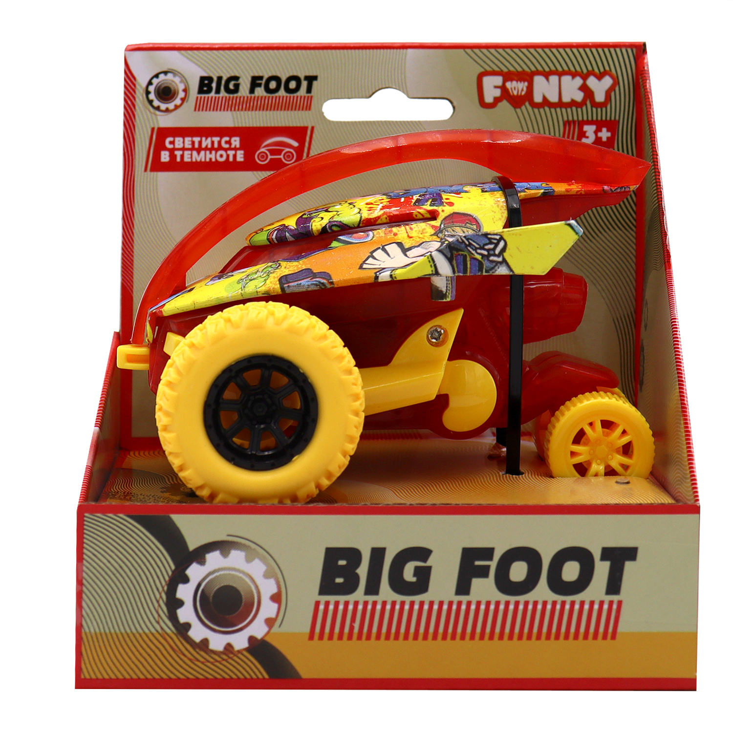 Внедорожник Funky Toys желтый FT9790-4 - фото 4