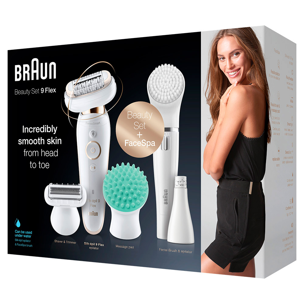 Эпилятор Braun Silk-epil 9 Flex Beauty Set SES 9300 - фото 7