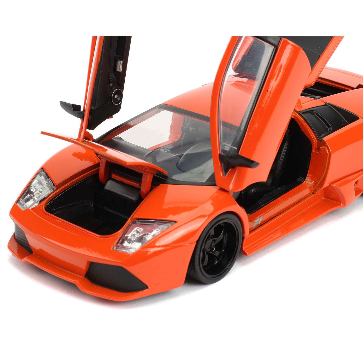 Машина Jada Fast and Furious 1:24 Lamborghini Murcielago LP640 Оранжевая 30765 30765 - фото 9