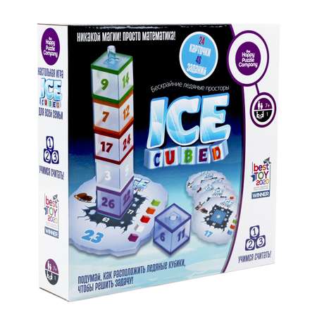 Игра настольная Happy Puzzle математическая головоломка Бескрайние Ледяные Просторы