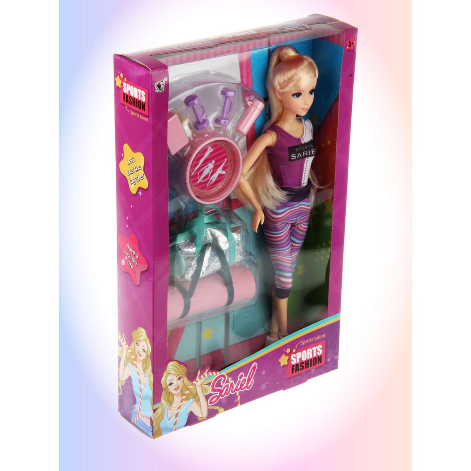 Кукла модель Барби шарнирная Veld Co Фитнес и йога 120079 - фото 11