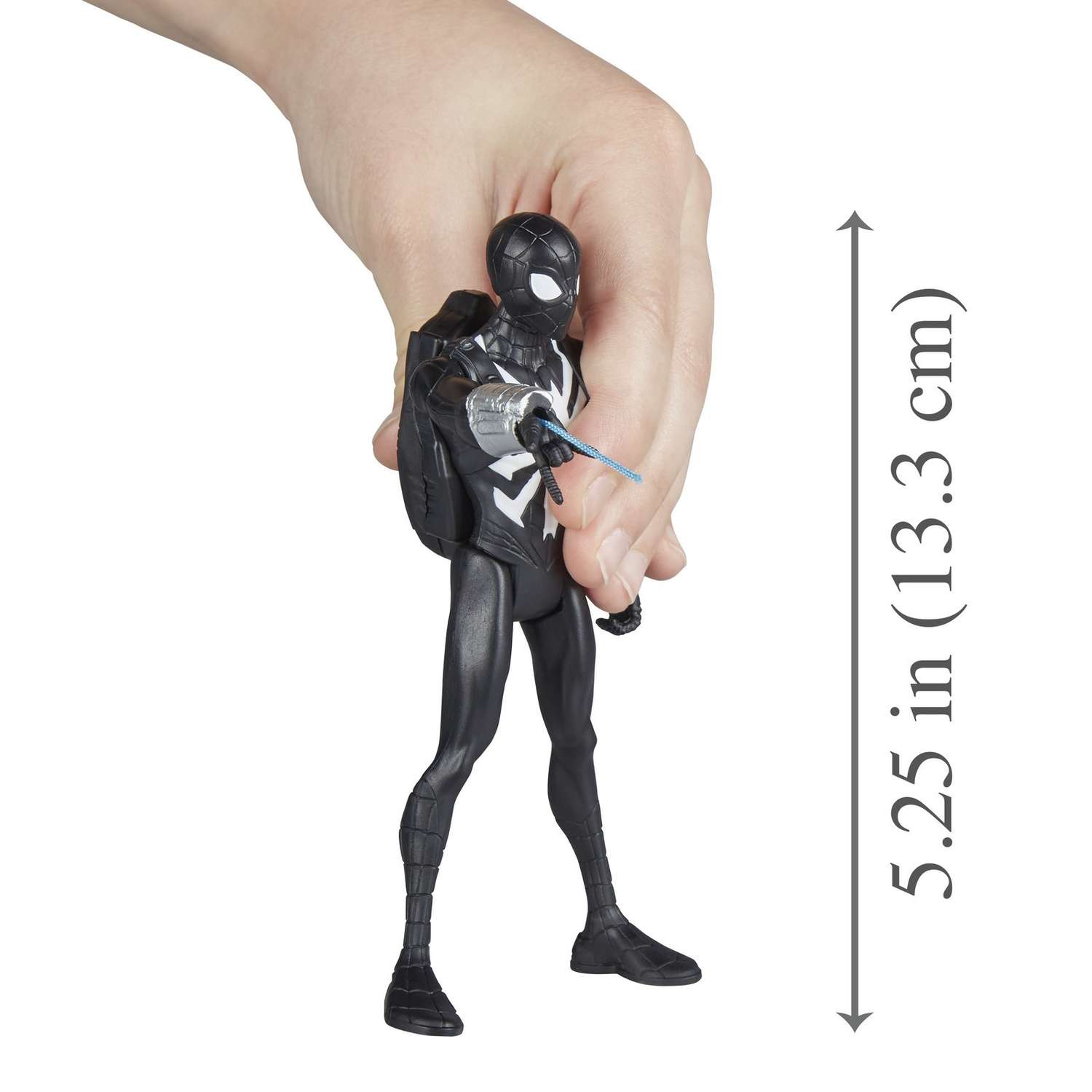 Фигурка Человек-Паук (Spider-man) Черный Человек-пауксакс (E1105) - фото 13