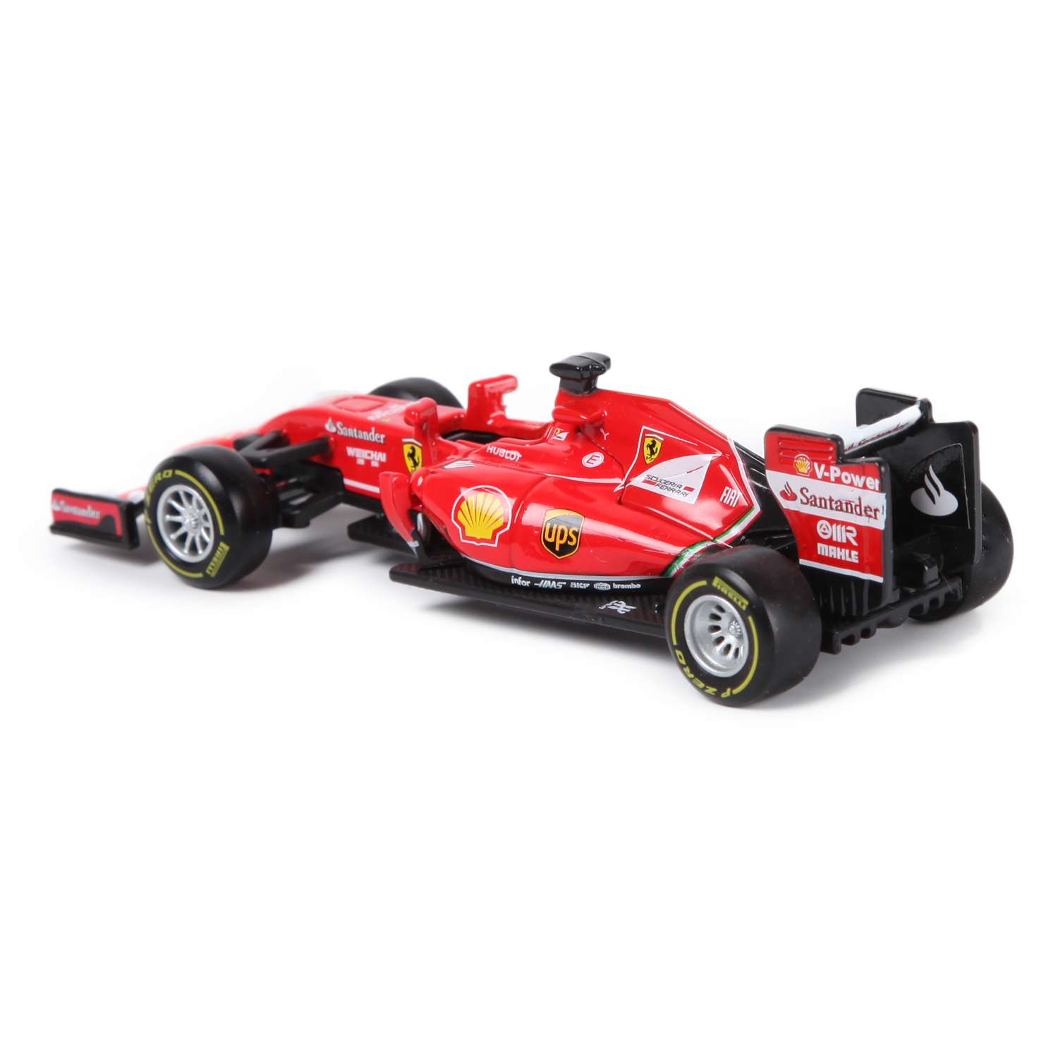 Машина BBurago 1:43 Ferrari Racing F14t 18-36801W 18-36801W - фото 3